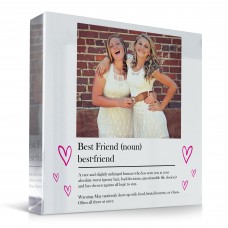 Best Friend Birthday Gift Personalised Photo Acrylic Block