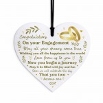 Handmade Congratulations Gift For Couple Acrylic Heart Handmade Congratulations Gift For Couple Acrylic Heart
