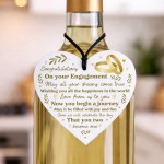 Handmade Congratulations Gift For Couple Acrylic Heart Handmade Congratulations Gift For Couple Acrylic Heart
