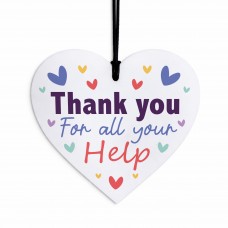 Thank You Gift Present for Women Acrylic Heart Gift for Friend