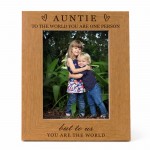 Gift For Auntie For Birthday Christmas 7x5 Photo Frame Gift For Auntie For Birthday Christmas 7x5 Photo Frame