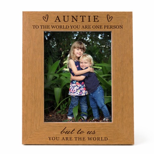 Gift For Auntie For Birthday Christmas 7x5 Photo Frame Gift For Auntie For Birthday Christmas 7x5 Photo Frame