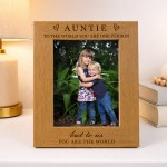 Gift For Auntie For Birthday Christmas 7x5 Photo Frame Gift For Auntie For Birthday Christmas 7x5 Photo Frame