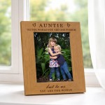 Gift For Auntie For Birthday Christmas 7x5 Photo Frame Gift For Auntie For Birthday Christmas 7x5 Photo Frame