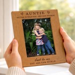 Gift For Auntie For Birthday Christmas 7x5 Photo Frame Gift For Auntie For Birthday Christmas 7x5 Photo Frame