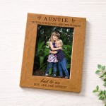 Gift For Auntie For Birthday Christmas 7x5 Photo Frame Gift For Auntie For Birthday Christmas 7x5 Photo Frame