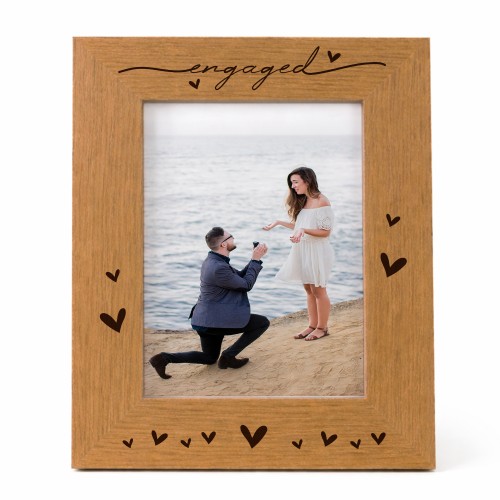  Engagement Photo Frame Gift For Engagement Congratulations Gift