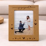  Engagement Photo Frame Gift For Engagement Congratulations Gift