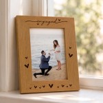  Engagement Photo Frame Gift For Engagement Congratulations Gift