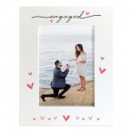 Gift For Engagement Engaged Photo Frame Congratulations Gift