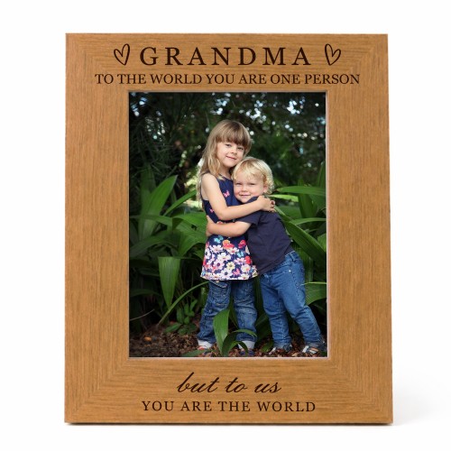 Gift For Grandma For Birthday Christmas 7x5 Photo Frame