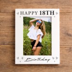 Happy 18th Birthday Gifts For Girls 18th Birthday Photo Frame