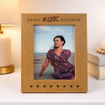 50th Birthday Gifts For Mum Nana Nanny Grandma Photo Frame 50th Birthday Gifts For Mum Nana Nanny Grandma Photo Frame