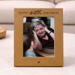 60th Birthday Gifts For Nana Nanny Grandma Photo Frame