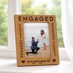 Engagement Gifts for Couple Wooden 7x5 Photo Frame Engagement Gifts for Couple Wooden 7x5 Photo Frame