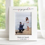 Engagement Frame Personalised Engagement Picture Frame Engagement Frame Personalised Engagement Picture Frame