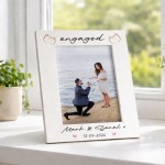 Engagement Frame Personalised Engagement Gifts For Couples Engagement Frame Personalised Engagement Gifts For Couples