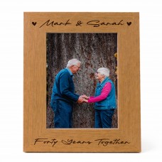 40th Wedding Anniversary For Wife Couple Gift Photo Frame