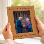 40th Wedding Anniversary For Wife Couple Gift Photo Frame 40th Wedding Anniversary For Wife Couple Gift Photo Frame