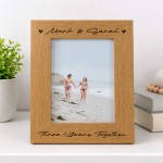 Gift For 3rd Anniversary For Husband Wife Boyfriend Frame