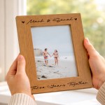Gift For 3rd Anniversary For Husband Wife Boyfriend Frame