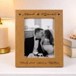 25th Wedding Anniversary For Wife Couple Gift Photo Frame