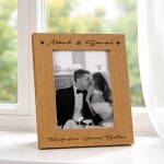 25th Wedding Anniversary For Wife Couple Gift Photo Frame