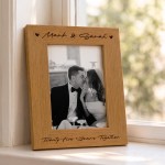 25th Wedding Anniversary For Wife Couple Gift Photo Frame