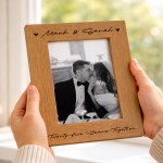 25th Wedding Anniversary For Wife Couple Gift Photo Frame