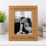 20th Wedding Anniversary For Wife Couple Gift Photo Frame