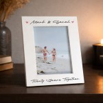 Personalised 20th Anniversary Gift Couple Photo Frame