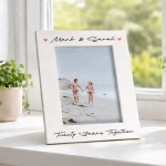 Personalised 20th Anniversary Gift Couple Photo Frame