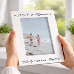 Personalised 20th Anniversary Gift Couple Photo Frame