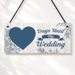 Countdown To The Wedding Plaque Engagement Gifts For Bride To Be