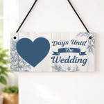 Countdown To The Wedding Plaque Engagement Gifts For Bride To Be