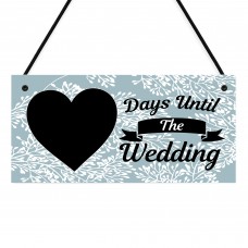 Days Until Wedding Countdown Plaque Enagagement Gifts For Bride