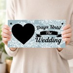 Days Until Wedding Countdown Plaque Enagagement Gifts For Bride