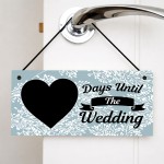 Days Until Wedding Countdown Plaque Enagagement Gifts For Bride