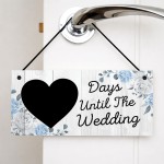 Wedding Countdown Plaque Days Until The Wedding Sign 