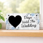 Wedding Countdown Plaque Days Until The Wedding Sign 