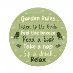 Beautiful Garden Rules Sign Garden Shed Yard Signs Beautiful Garden Rules Sign Garden Shed Yard Signs