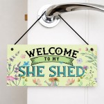 Garden Sign Welcome To My Shed Shed Plaque For Outside Garden Sign Welcome To My Shed Shed Plaque For Outside