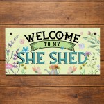 Garden Sign Welcome To My Shed Shed Plaque For Outside Garden Sign Welcome To My Shed Shed Plaque For Outside