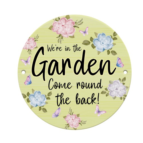 We Are In The Garden Sign Acrylic Garden Sign Outdoor We Are In The Garden Sign Acrylic Garden Sign Outdoor