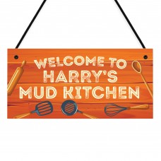 Personalised Welcome Mud Kitchen Signs For Garden Kitchen Area