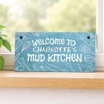 Personalised Welcome To The Mud Kitchen Sign Messy Play Area Personalised Welcome To The Mud Kitchen Sign Messy Play Area