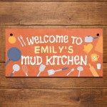 Personalised Mud Kitchen Sign Kids Outdoor Play Kitchen Decor Personalised Mud Kitchen Sign Kids Outdoor Play Kitchen Decor