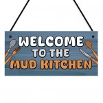 Mud Kitchen Welcome Play Area Garden Sign For Kids Children 