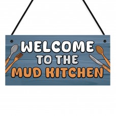 Mud Kitchen Welcome Play Area Garden Sign For Kids Children 