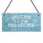 Mud Kitchen Outdoor Garden Sign For Children Welcome Sign
